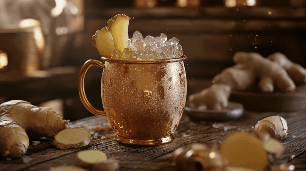 vodka and ginger beer