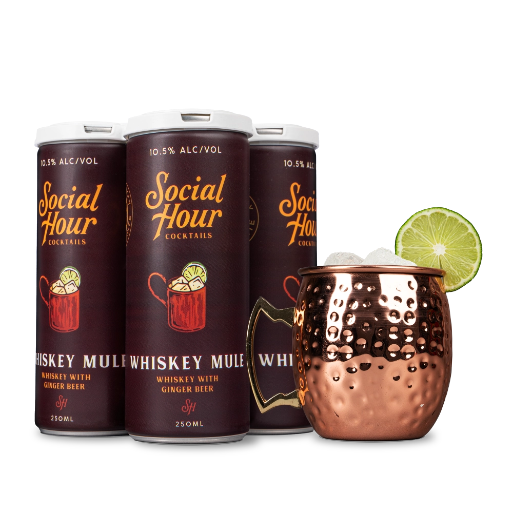 Social Hour Cocktails -Whiskey Mule