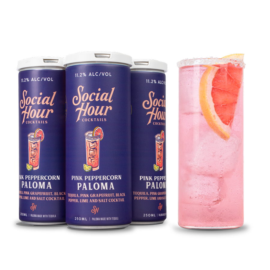 Social Hour Cocktails – Pink Peppercorn Paloma