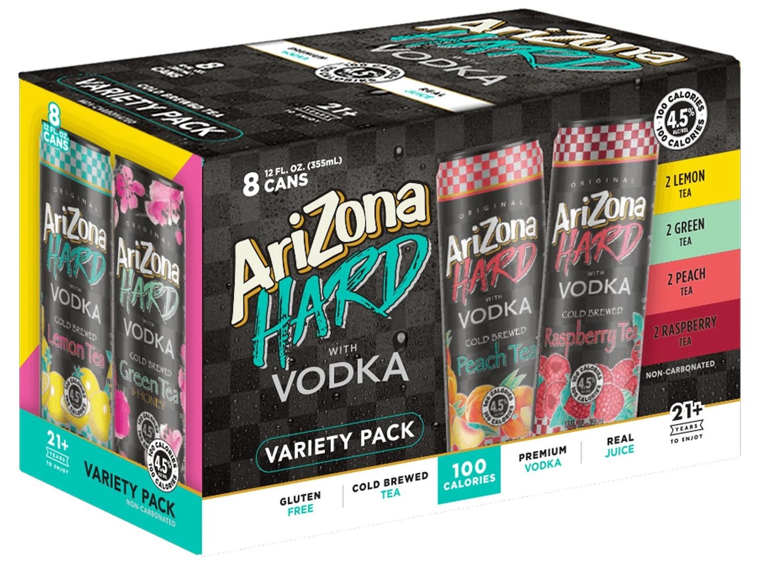 Arizona HARD With Vodka Variety Pack
