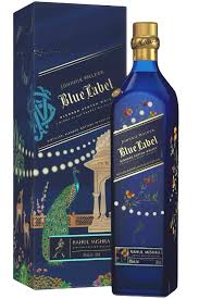 Johnnie Walker x Rahul Mishra Blue Label Diwali Limited Edition Blended Scotch Whisky