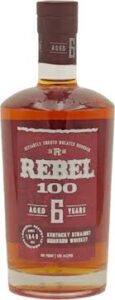 Rebel Bourbon 6 Year Old Kentucky Straight Bourbon Whiskey 100 Proof