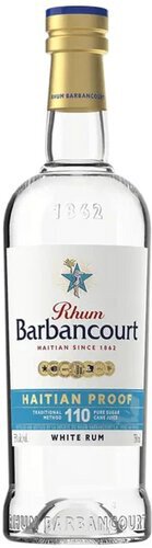 Rhum Barbancourt Haitian Proof 110 White Rum
