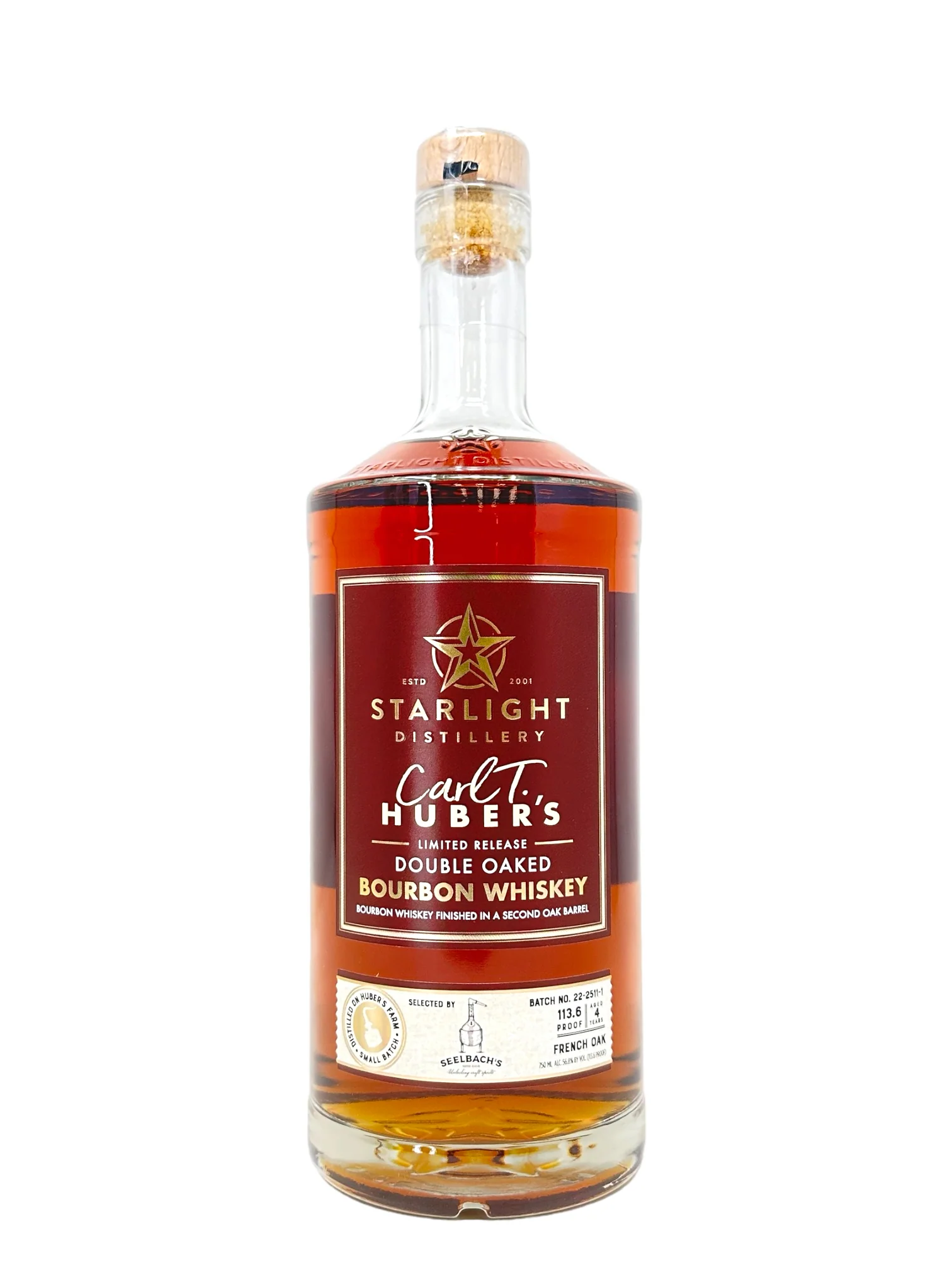 Starlight Double Oaked Bourbon Whiskey