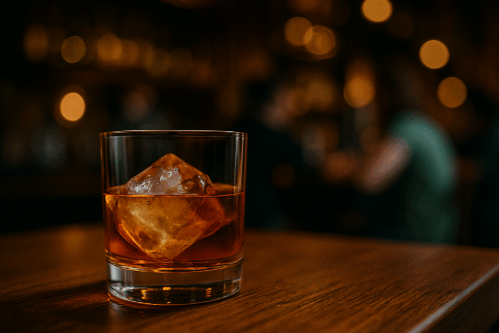 whiskey on the rocks
