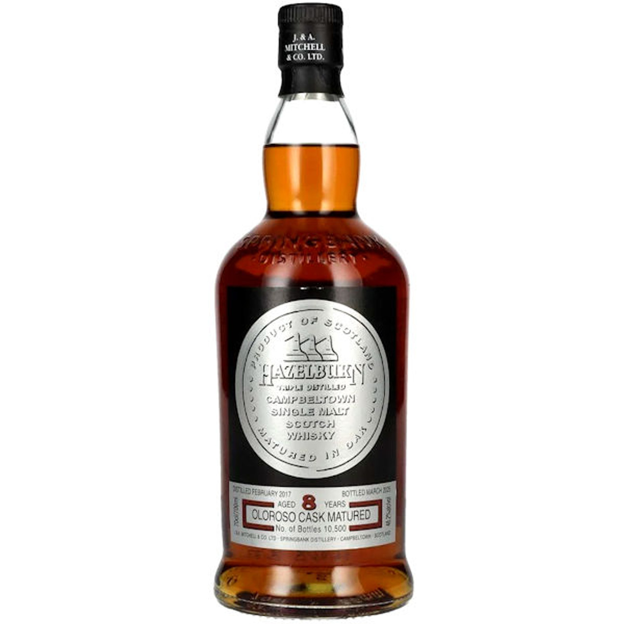 Hazelburn 8yr Oloroso Sherry Cask Single Malt Scotch