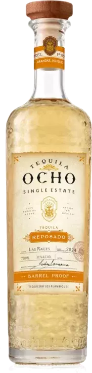 Tequila Ocho Barrel Proof Reposado – Las Raices Estate