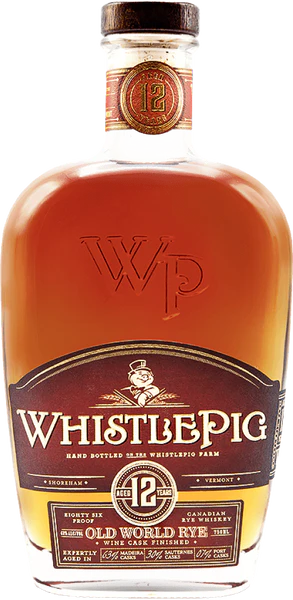 WhistlePig 12 Year Old World Rye