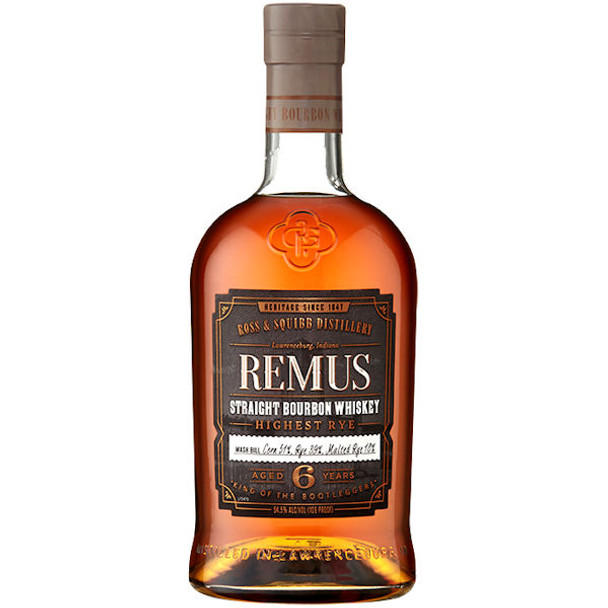 Remus Straight 6yr Highest Rye Straight Bourbon Whiskey