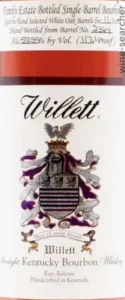 Willett Family Estate ‘Rare Release’ Single Barrel 11 Year Old Straight Bourbon Whiskey – Barrel No. 5562 ( 116.0 Proof )