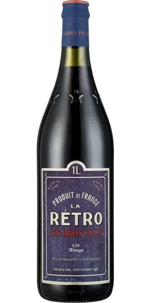 La Retro Les Annees Folles Vin Rouge