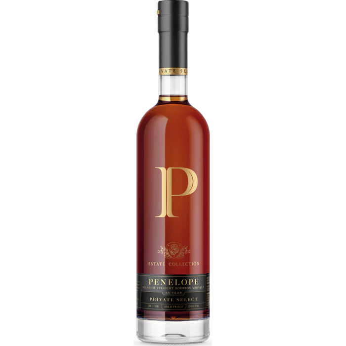 Penelope Estate Collection Private Select 10-Year Straight Bourbon Whiskey