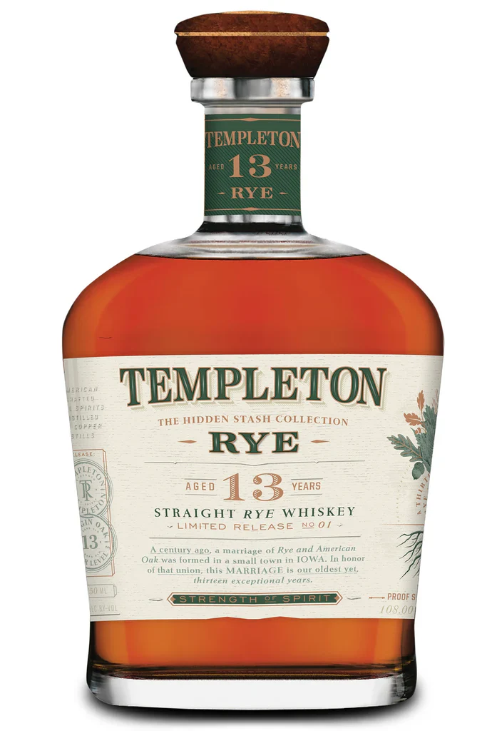 Templeton ‘The Hidden Stash Collection’ 13 Year Straight Rye Whiskey