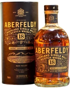 Aberfeldy Dewar&rsquo;s 18 Year Cabernet Sauvignon Cask Single Malt Scotch