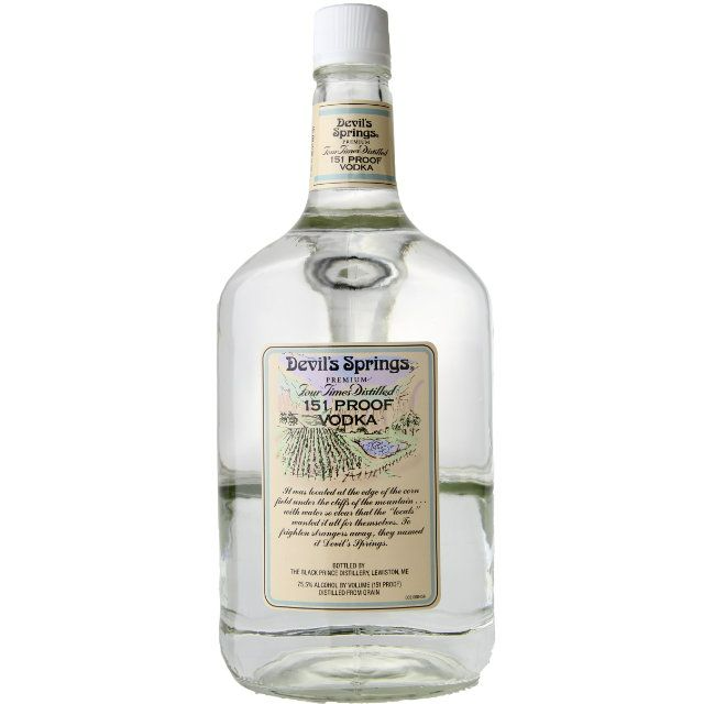 Devil’s Springs 151Pf Vodka