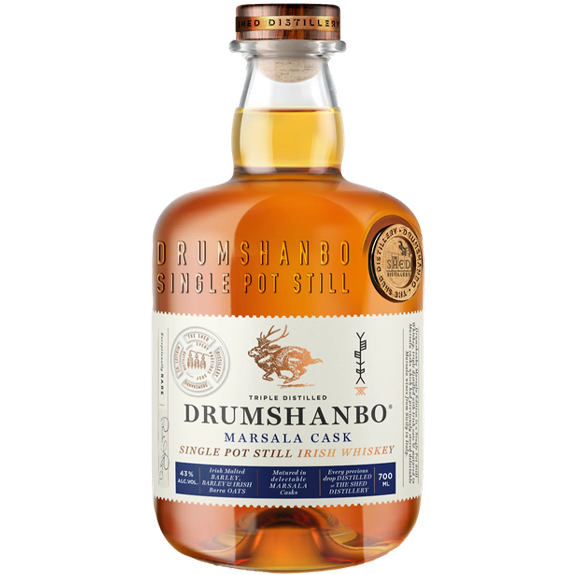 Drumshanbo Single Pot Still Irish Whiskey – Marsala Cask