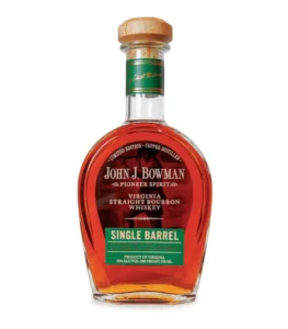 John J. Bowman Brothers Single Barrel Virginia Straight Bourbon Whiskey