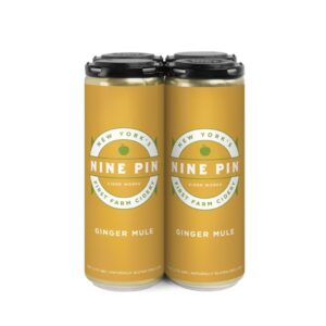 Nine Pin Hard Cider Ginger Mule