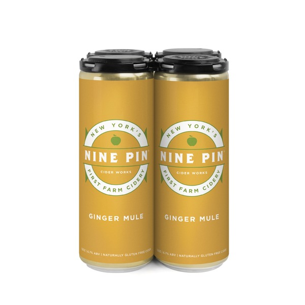 Nine Pin Hard Cider Ginger Mule