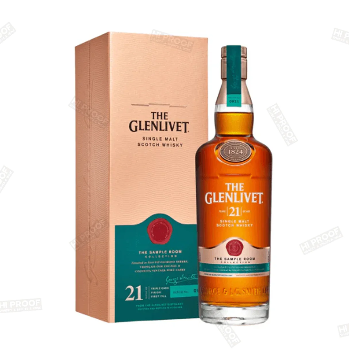 The Glenlivet 21 Year Old Sample Room Collection Single Malt Scotch Whisky