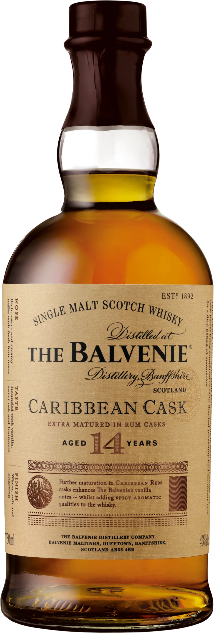 Balvenie 14yr Caribbean Cask