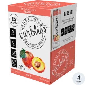 Carbliss Vodka Cocktail Peach