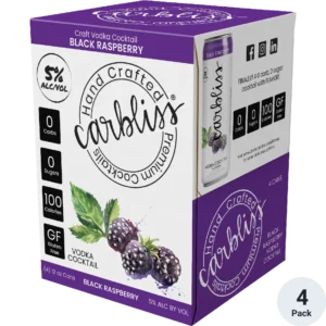 Carbliss Vodka Cocktail Black Raspberry
