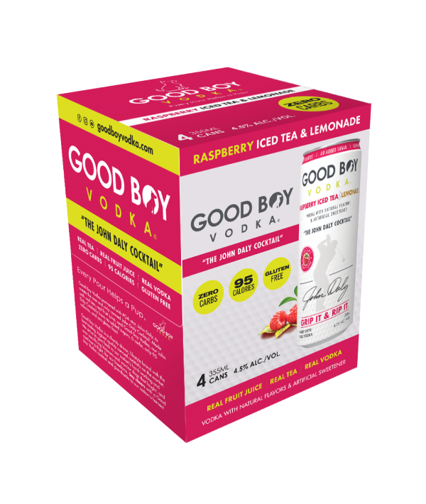 Good Boy ‘John Daly’ Vodka Cocktail Pink Lemonade