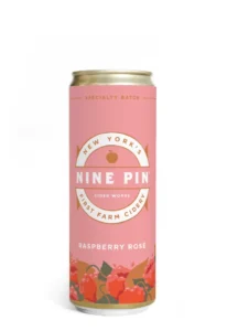 Nine Pin Raspberry Rose Hard Cider