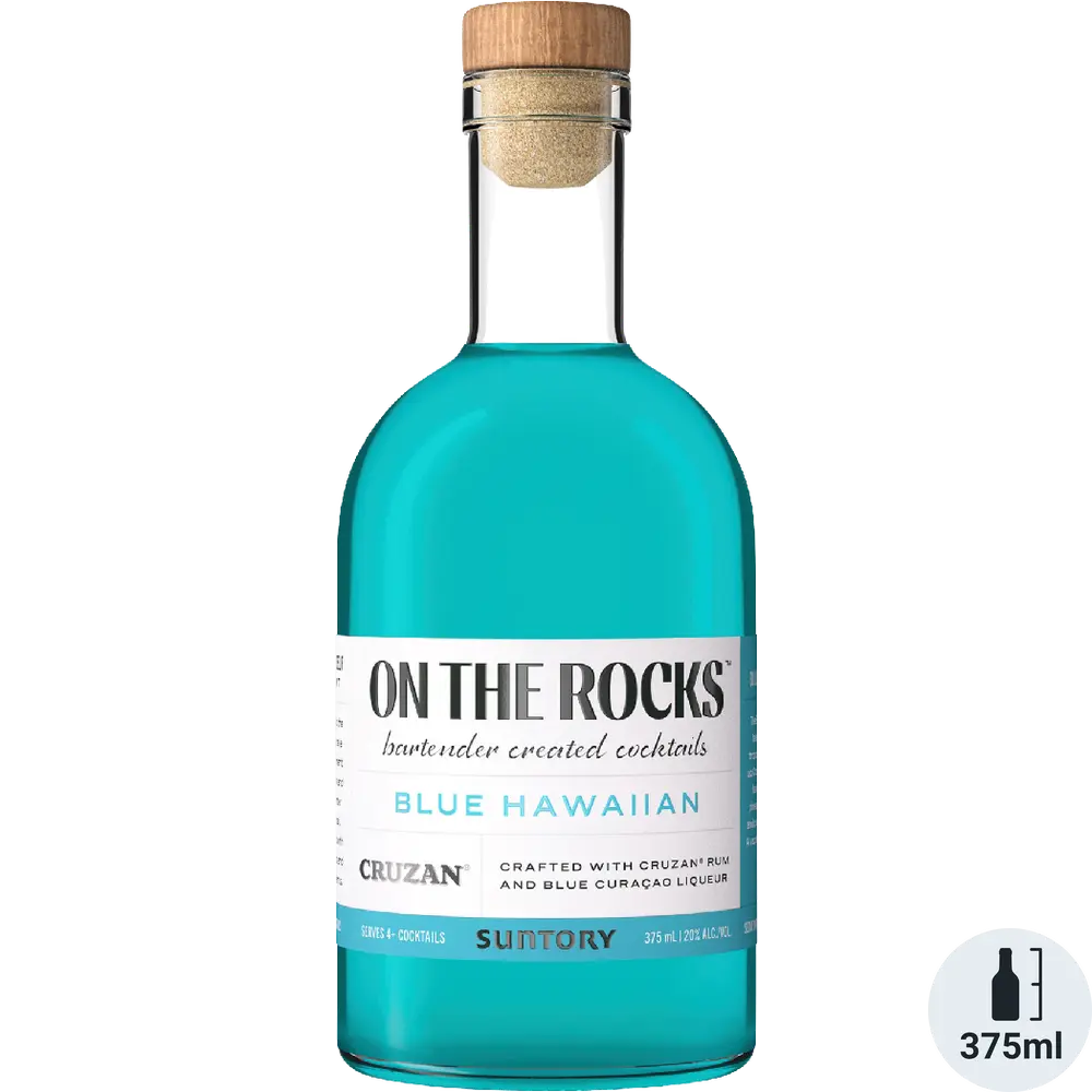 On The Rocks Blue Hawaiian