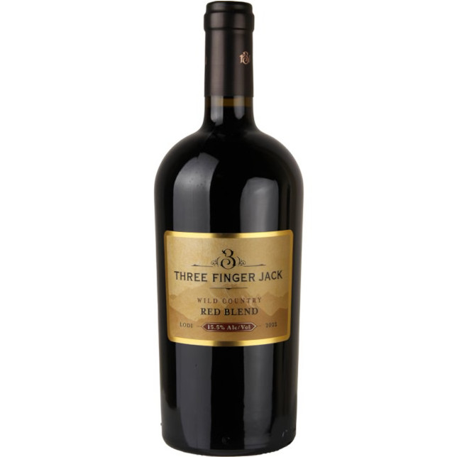 Three Finger Jack Wild Country California Red Blend Wine