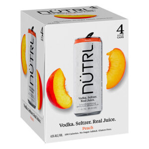 Nutrl Peach 4pk