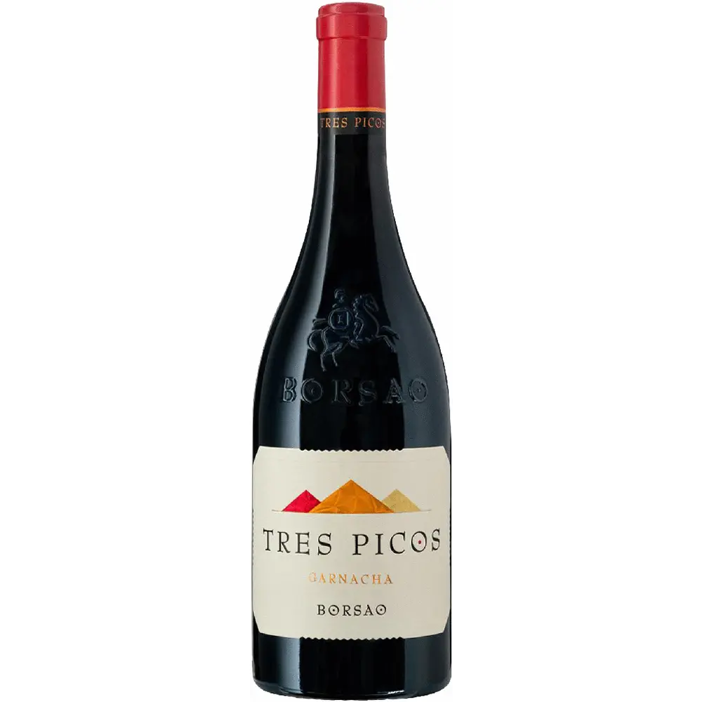 Tres Picos Bodegas Borsao Garnacha Spanish Red Wine